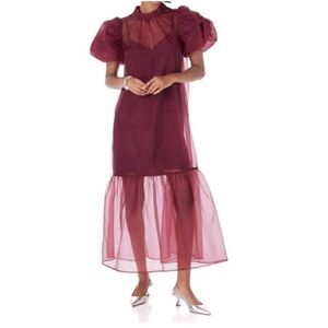 Crosby by Mollie Burch Cabernet Maxi Loretta Dress